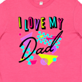 thumbnail image 4 of Inktastic I Love My Dad 80s Retro Style Youth T-Shirt, 4 of 5