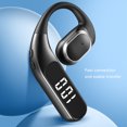 thumbnail image 3 of Auricular Bluetooth, Clip De Sonido HD En Pantalla Digital Auricular De Conducción De Aire Impermeabilizante Para Fitness Para Correr, 3 of 7