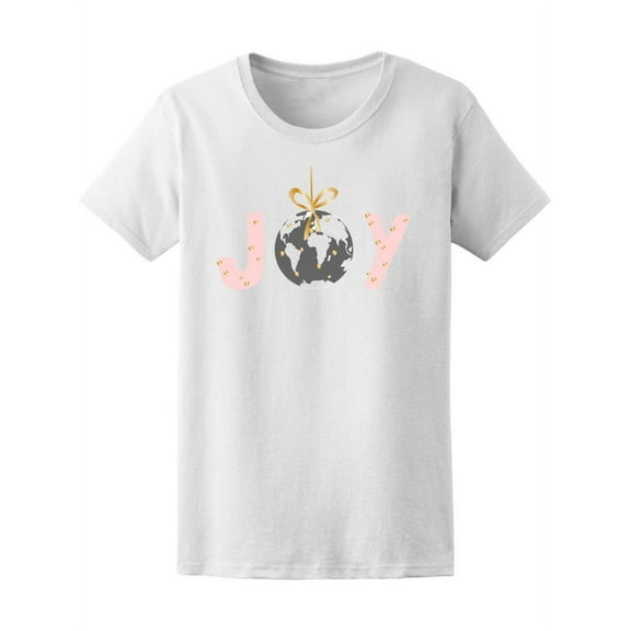 Christmas Pink Joy Graphic T-Shirt Women -Image by Shutterstock, Female Small