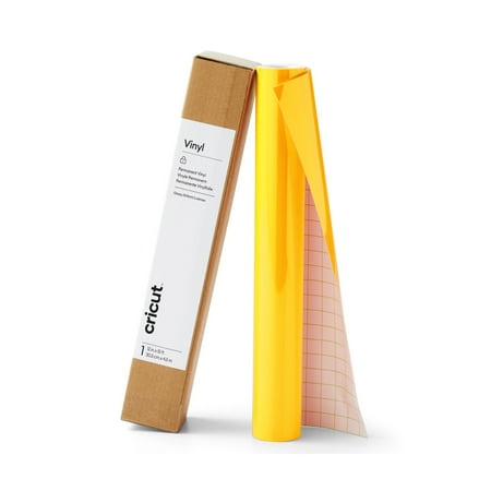 UPC: 0093573645099 | Cricut® Vinyl – Removable (15 ft)  Bright Yellow
