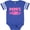 Football Blue and White, variant on Inktastic Papa's Girl Girls Baby Bodysuit