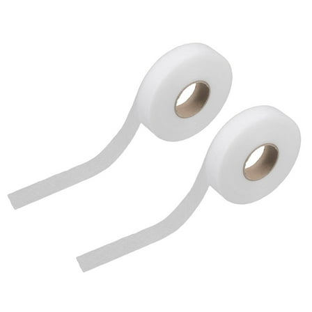 SOPOTUTU White Hemming Tape Nonwoven No Sew No Iron for Home Sewing Repairs 2 Rolls
