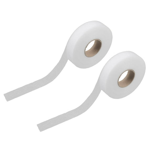 SOPOTUTU White Hemming Tape Nonwoven No Sew No Iron for Home Sewing Repairs 2 Rolls