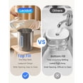 thumbnail image 3 of Lacidoll Stainless Steel Humidifier for Bedroom, Mold Free, 4L/1Gal Dishwasher Safe Water Tank, Cool Mist Humidifier for Baby Nursery, 3 of 8