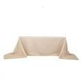thumbnail image 5 of BalsaCircle Beige 90" x 156" Accordion Crinkle Taffeta Rectangular Tablecloth Reception, 5 of 8