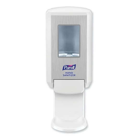 Purell® CS4 Hand Sanitizer Dispenser, 10-9/16"H x 5-13/16"W x 4-1/2"D, White