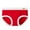 Red, variant on Sakmal Butt Lifting Women Underwear Briefs Cotton Panties No Show Red Ladies Panties L
