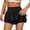 Black, variant on Clossjun Women's High Waist Layered Ruffle Skirt Y2K Flared Mini Skirts Coquette Skorts Cute Daily Wear Skirts