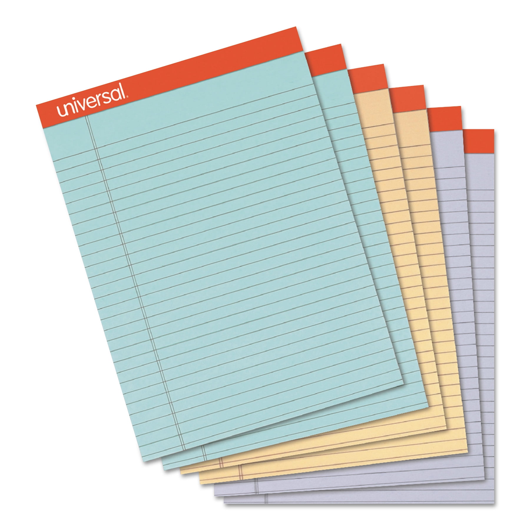 MB5 50 Sheets 200mm x 148mm Mr Blobby Writing Pad Ruled Guide Page 