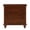 Brown, variant on GZXS Modern 3-Drawer Nightstand with Pull-Out Tray, MDF Bedside Table with Rubber Wood Legs, Easy Assembly, 27.6"L x 16.5"W x 27.6"H (Blue)