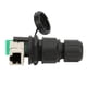 thumbnail image 2 of Conector impermeable, RJ45-90° Conector RJ45 8 Conector impermeable de red Conector de puente de red Rendimiento probado, 2 of 9