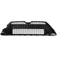 thumbnail image 5 of Bumper Grille Compatible with 2020-2022 Toyota Corolla Front Textured Black, 5 of 5