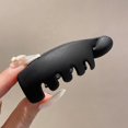 thumbnail image 4 of Matte Banana Hair Clips Twist Ponytail Holder Hair Claw Clips Strong Hold French Barrettes Fine Hair Jaw Clips Accessories for Women, 4 of 8
