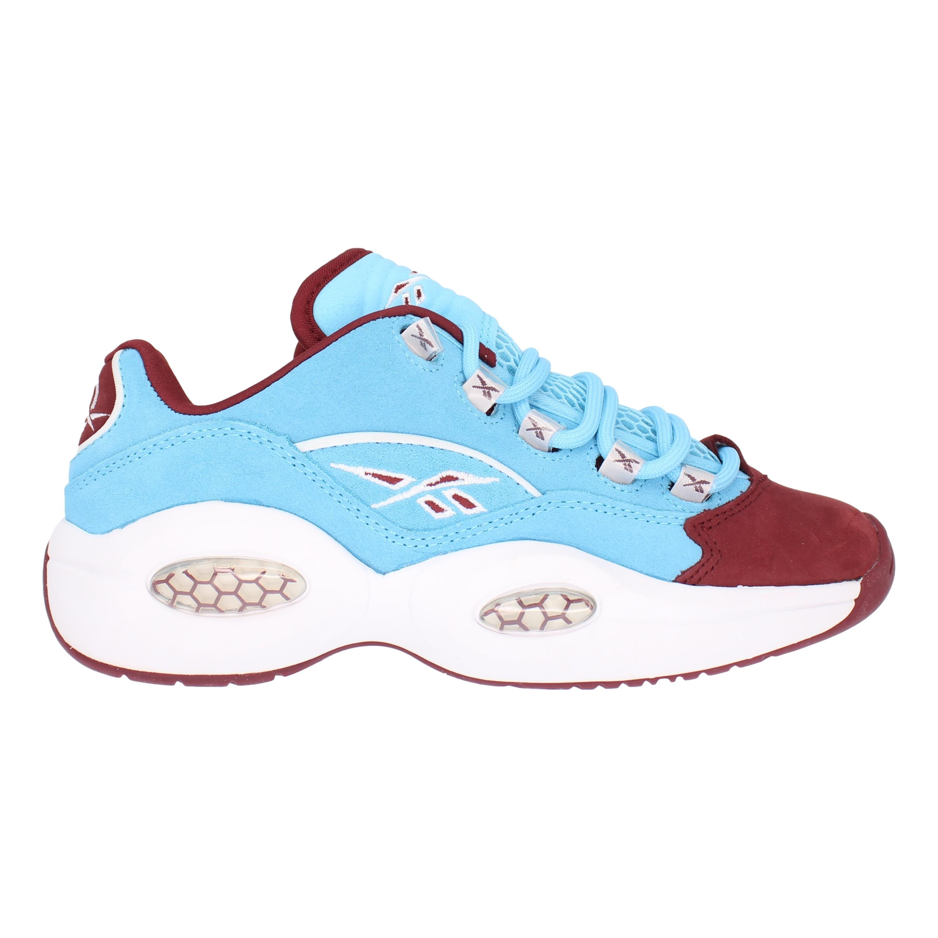 Reebok Question Low Light Blue GZ0990 Men's Size 4.5 Medium