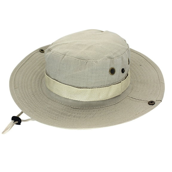 Audhol Hot Summer Bucket Hat Outdoor Hiking Fishing Hat Fisherman's Hat Casual Jungle Round Brimmed Hat Men's And Women's Hiking Hats Winter Soft Faux Fur Plush Bucket Hat Beige One Size