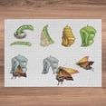 thumbnail image 3 of Ambesonne Butterfly Jigsaw Puzzle, Cocoon Nature Cycle, Heirloom-Quality Fun Activity for Family Durable Cardboard, 1000 pcs, Multicolor, 3 of 5
