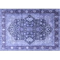 thumbnail image 1 of Ahgly Company Indoor Rectangle Persian Blue Traditional Area Rugs, 3' x 5', 1 of 4