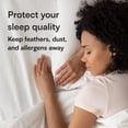 thumbnail image 2 of Niagara Sleep Solution 4 Pack of Pillow Protectors with Zipper, King (20x36 inches), 2 of 8