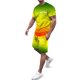 thumbnail image 1 of Playeras Estampadas Para Hombre, Camiseta Holgada Con Estampado De Letras De Ciudad Para Hombre, Conjunto De Ropa Deportiva De Verano, Ropa Deportiva Informal, 1 of 4