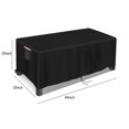 thumbnail image 2 of Fire Pits Cover Practical Portable Outdoor Fireplace Cover For Rainwater Dust 30inchx30inchx25inch, 2 of 3