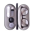 thumbnail image 1 of Estuche Doble Para Anteojos Estuche Para Anteojos Estuches Para Lentes De Contacto Espejo Incorporado, 1 of 5