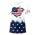 thumbnail image 5 of NIEWTR Men's Big and Tall T Shirts 250 Years American Shirt for Men American Flag T Shirt 4th of July Shirts 250 Years Birthday Tees Tops(White,XL), 5 of 5