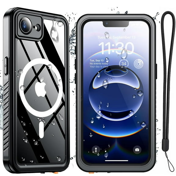 AICase For iPhone 16e Waterproof Case Heavy Duty Shockproof MagSafe Military Phone 360 Full Body Cover