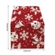 thumbnail image 3 of Mantel en Taza de Café blanca con Copos de Navidad 2025 onlyliua Decoración en Mesa festiva, 3 of 5