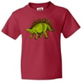 thumbnail image 3 of Inktastic Smiling Stegosaurus Youth T-Shirt, 3 of 5