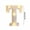 T, variant on Fegute Illuminated Letter Lights Plastic Decorative Alphabet Lamp Party Home Wedding Nursery Decor Battery Operated 16cm Wall Hanging