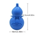 thumbnail image 2 of Dog Treat Dispensing Ball Toy, Double Spiky Slow Feeder, Interactive Teeth Cleaning Toy for Small Medium Dogs, Puzzle Chew Toy(4.92*2.36in,Pink), 2 of 8