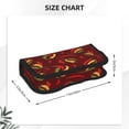 thumbnail image 3 of Bingfone Hot Chili Print Pencil Case Large Capacity Pencil Pouch Pen Bag Office Stationery Organizer Multifunctional Pencil Bag for Women & Men, 3 of 6