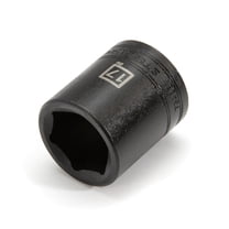Powerbuilt 1/2-Inch Drive Deep Impact Socket - 1-1/4 Inch, 6 Point, 647180, Lifetime Warranty