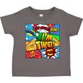 thumbnail image 3 of Inktastic I'm Two Comic Book Boys or Girls Toddler T-Shirt, 3 of 5