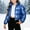 Multicolor, variant on OGLCCG Girl's Cropped Puffer Jacket Stand Collar Shiny Metallic Zip Up Short Bubble Puffy Coats Winter Trendy Quilted Parkas Jackets 1-10 Years