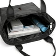 thumbnail image 3 of Laptop Backpack, Briefcases for Men, Black Oxford Fabric Simple Casual Tote Bag with Multiple Pocket and Adjustable Design for Daily Life or Business Trip for Computer for 14 Inc, Small, 3 of 7