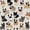 Gray, variant on Homewish Cartoon Pet Dog Twin Comforter Sets,Kawaii Animals Bedding Set,Green,Reversible,2pcs,1 Comforter and 1 Pillowcase