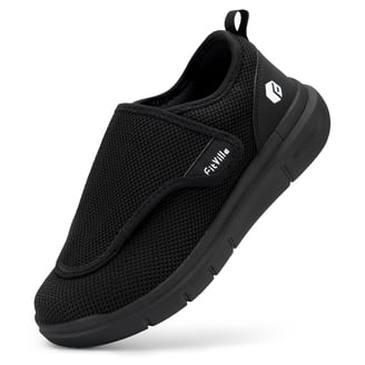 FitVille Extra Wide Mens Walking Shoes, Arch Support, Athletic