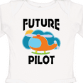 thumbnail image 4 of Inktastic Future Pilot Helicopter Boys or Girls Long Sleeve Baby Bodysuit, 4 of 5