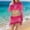 Hot Pink, variant on Womens Bikini Sets Two Piece - High Waisted Tummy Control Swim Suits Modest Bathing Suit for Beach