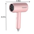 thumbnail image 3 of Dengmore Hair Dryer High-Speed Blow Dryer for Fast Drying Powerful 800W Low Noise Home Hair Dryer with Blowing Nozzle, Styling, 3 of 8