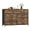 Rustic Brown, variant on Fabric 10 Drawer Dresser for Up to 50" TV, TV Stand Dreseer, Chest of Drawers Storage Organizer, or Living Room, Closet, Entryway, Hallway, Dorm, Bedroom