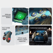 وحدة تحكم لاسلكية GameSir G7 Pro لأجهزة Xbox والكمبيوتر الشخصي وAndroid مع عصي TMR ومشغلات Hall Effect التناظرية - Wuchang: Fallen Feathers Edition