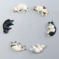 thumbnail image 4 of Cat Refrigerator Magnets Cute 3d Cat Fridges Magnets For Kitchen Home Office, 4 of 5
