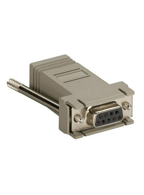 Black Box Network Services  Console Port Adapter for the Advanced Console Server, DB9 Female DTE
