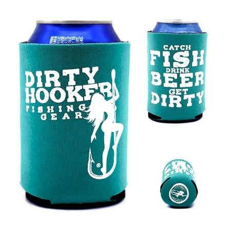 

Dirty Hooker Fishing Gear Beverage Holder (Teal)