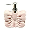 thumbnail image 4 of Bow Lotion Dispenser Soap Bottle Hand Soap Jar with a Decorative Cute Bow Shape for Bathroom Vanities and Kitchens, 4 of 7