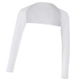 thumbnail image 3 of Encogimiento de hombros para cubrir el brazo 4 Piezas Para Mujer Una Pieza Hombro Elástico Modal Cubierta De Brazo Completo Encogimiento De Hombros Hijab Tops Blanco Negro Blanco negro Magideal Encogimiento de hombros para cubrir el brazo, 3 of 7