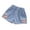 A, variant on KYAIGUO Toddler Kids Girls Demin Shorts Summer Jeans Shorts Elastic Waist Casual Shorts Pants for 3-13 Years Old