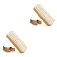 thumbnail image 2 of Monstrate Leather Brush Beech Effective Universal Unique Cleaning Stain Wood Style to Handy Hard Modern Grip Cleaners Tool Design Type1 NO1, 2 of 6